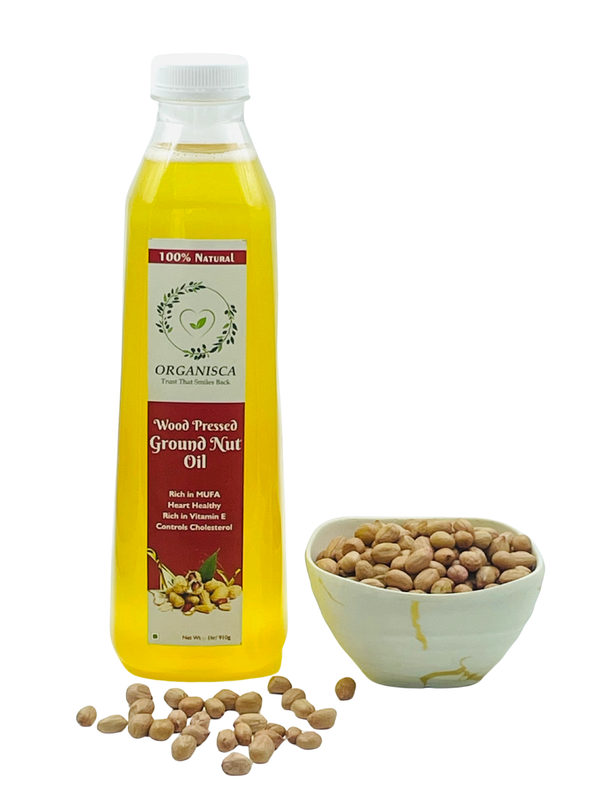 Wood Pressed Groundnut Oil