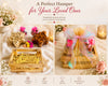 ORGANISCA Classic Pine Wood Basket Gift Hamper