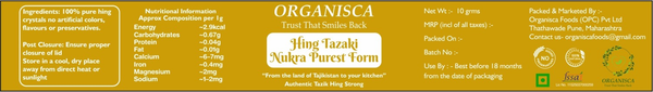 Hing Tazaki Nukra Crystals Purest 10g pack