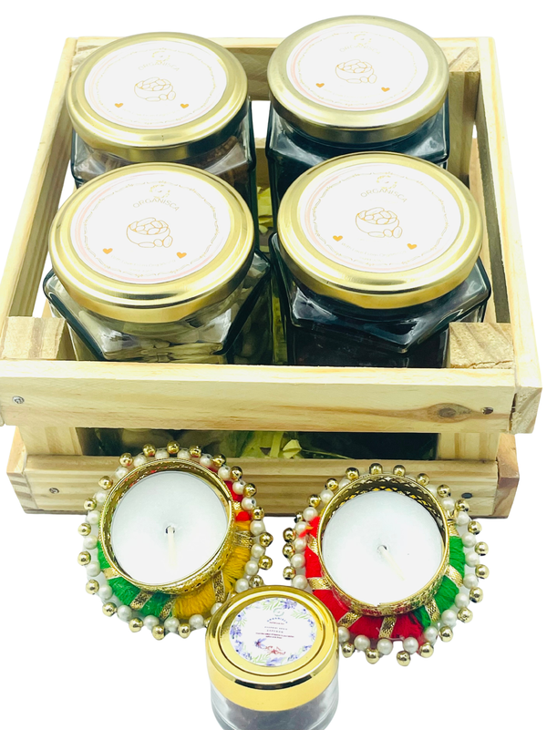 Premium Pine Wood Basket Gift Hampers – Thoughtful. Luxurious. Unforgettable.