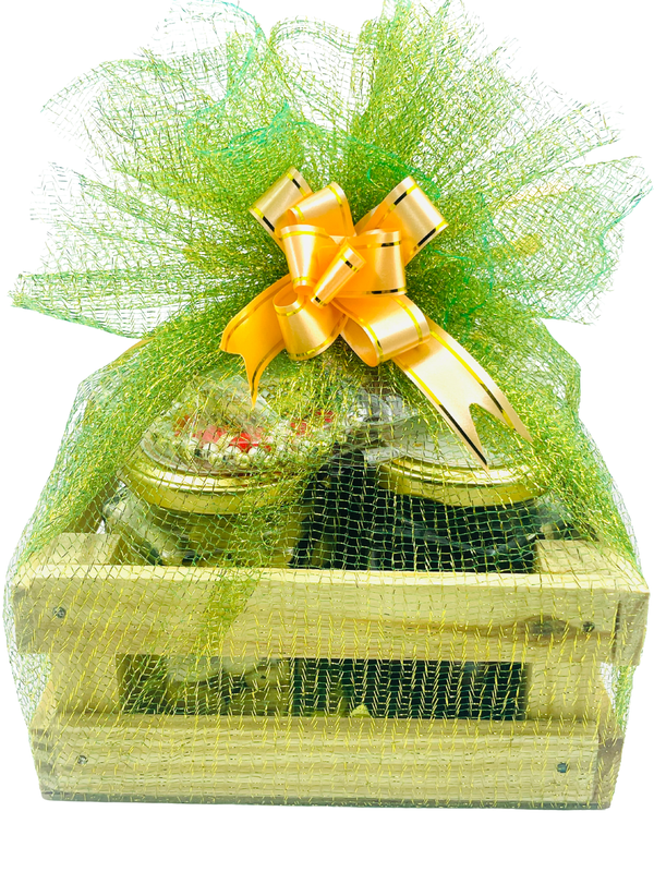 Premium Pine Wood Basket Gift Hampers – Thoughtful. Luxurious. Unforgettable.