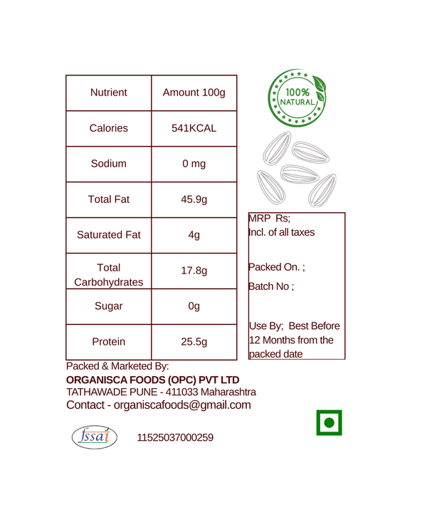 Sunflower Seeds (200g)