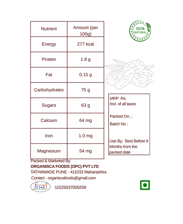 Premium Safawi Dates