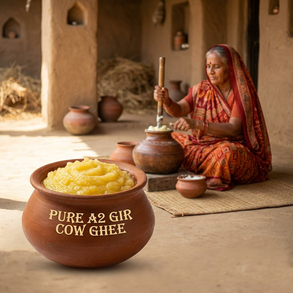 A2 Gir Cow Bilona Ghee